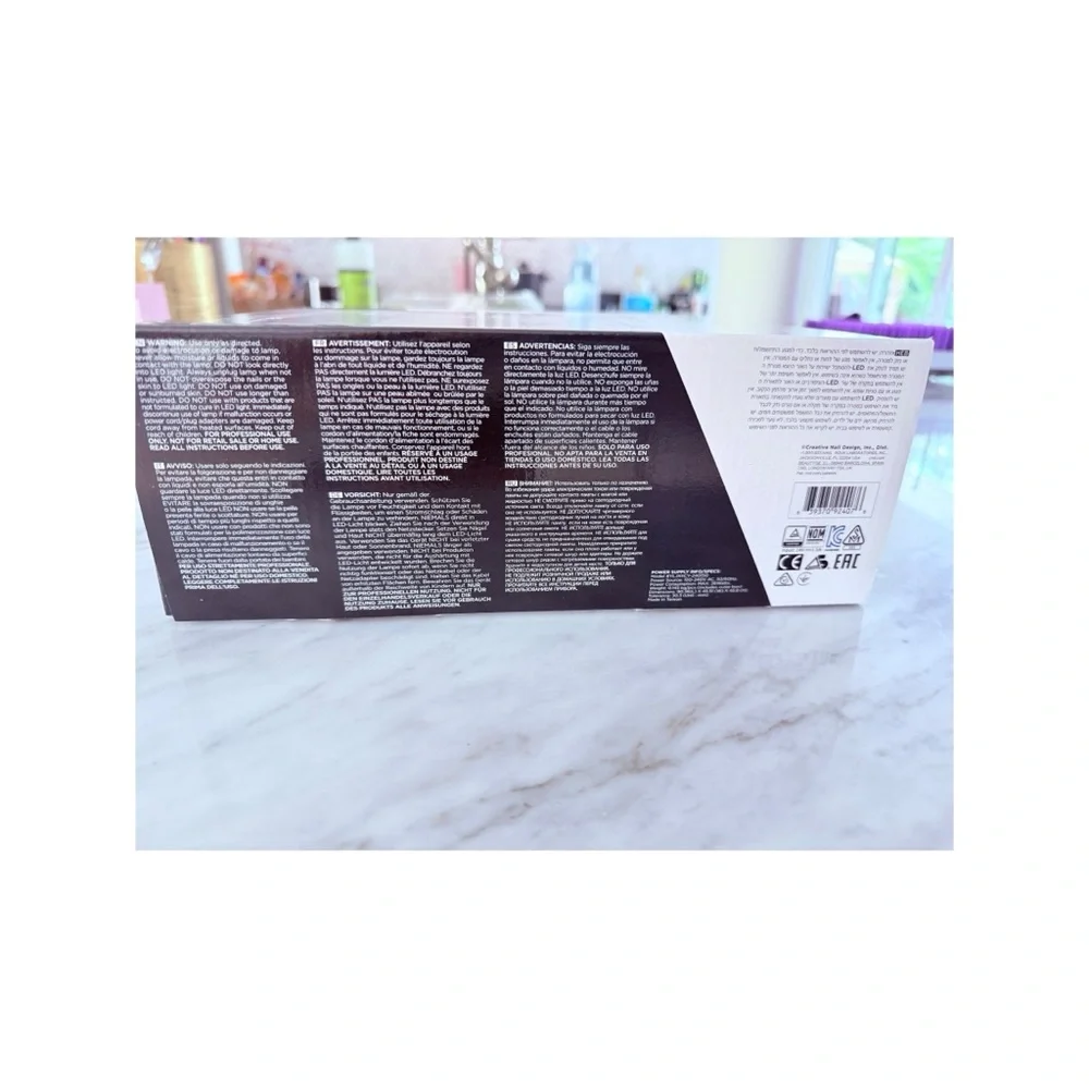 CND/ LED Professional Gel Shellac Nail Lamp 2 BNIB Still Sealed - Picture 5 of 5